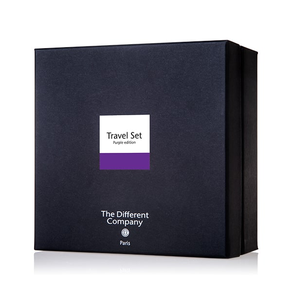 The Different Company Travel Set En Cuir