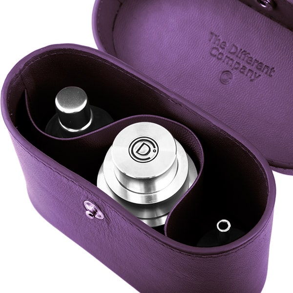 the different company Travel Set en cuir