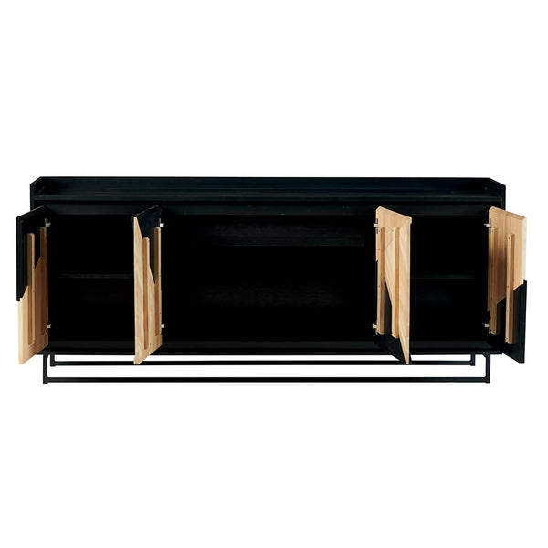 The Home Deco Factory Bahut En Chêne Blanchi AMBBAH