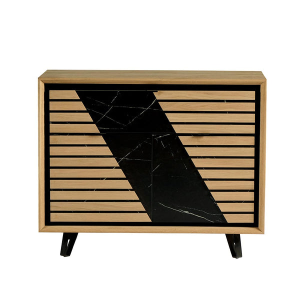 The Home Deco Factory Bahut En Chêne Blanchit STOOBAH 21