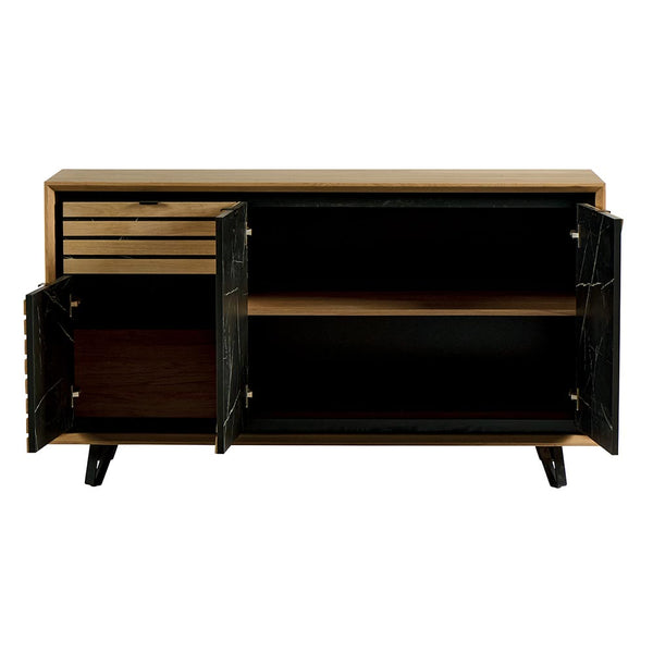 The Home Deco Factory Bahut En Chêne Blanchit STOOBAH 31