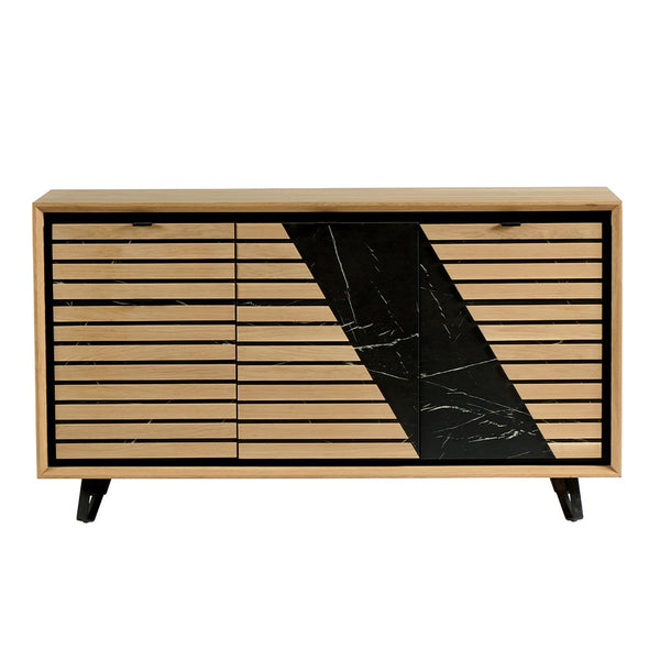 The Home Deco Factory Bahut En Chêne Blanchit STOOBAH 31