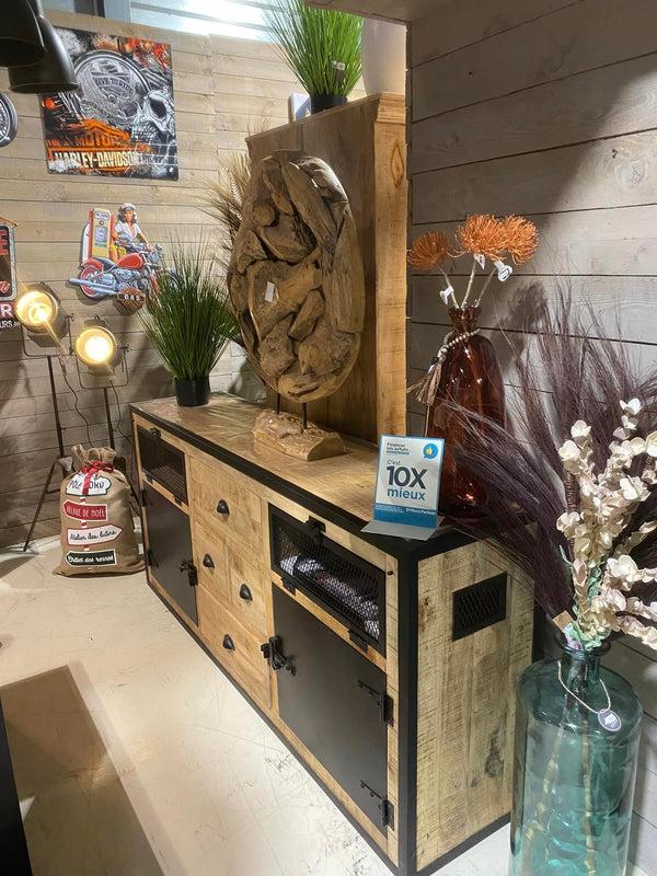 The Home Deco Factory Bahut En Manguier AGM 7 En 180