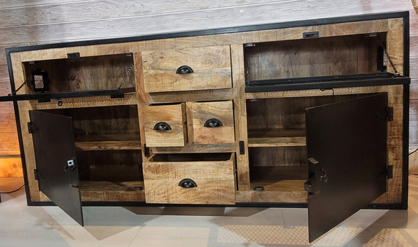 The Home Deco Factory Bahut En Manguier AGM 7 S En 200