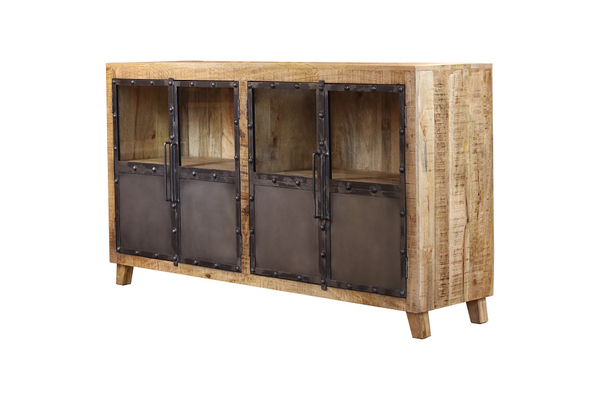 The Home Deco Factory Bahut Manguier Et Métal PH-007