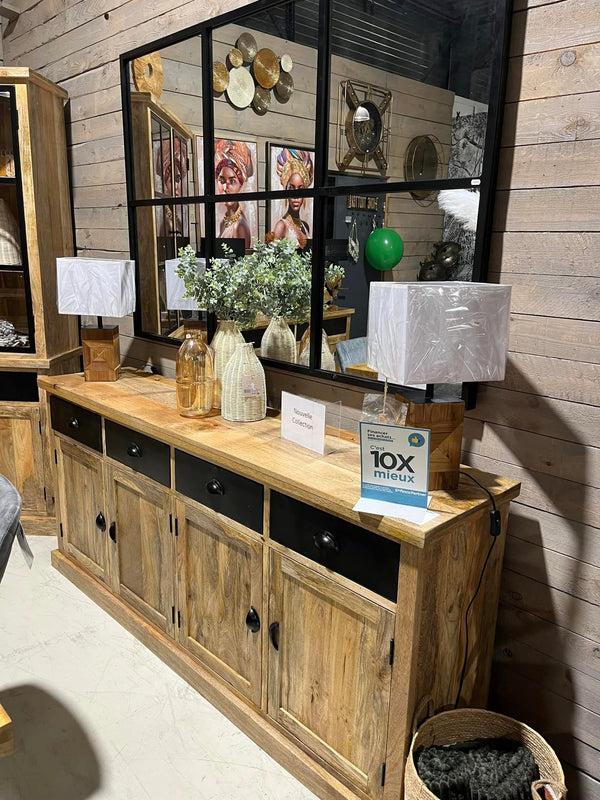 The Home Deco Factory Bahut Manguier Massif 200 WOODBAH 20