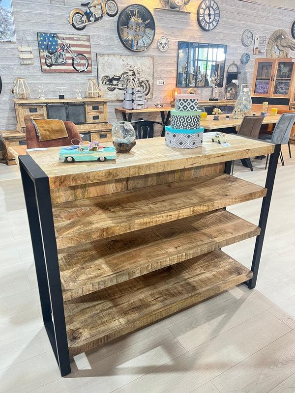 The Home Deco Factory Bar En Manguier Massif MAG 34