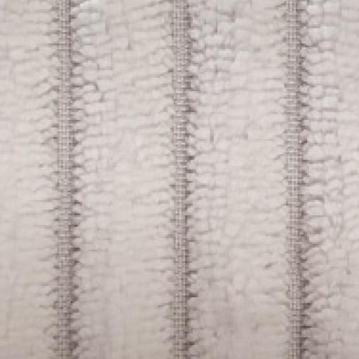 The Home Deco Factory Canapé 3 Places Tissu Côtelé Blanc MOON