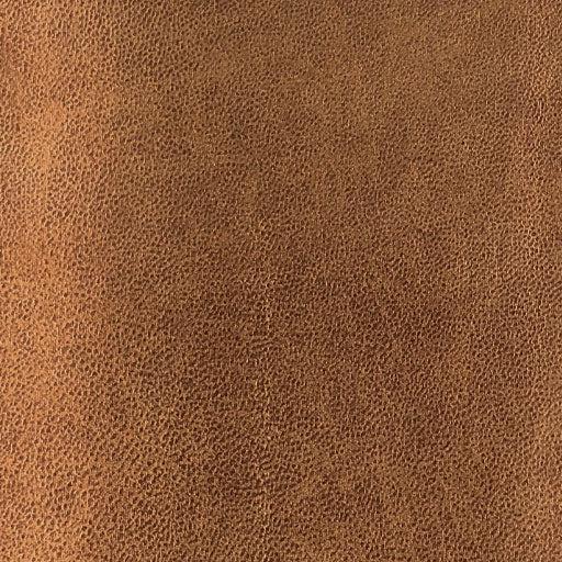 The Home Deco Factory Canapé D'angle Cuir Cognac 227cm Retour Gauche ATRIANGLE