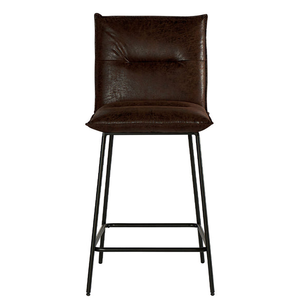 The Home Deco Factory Chaise Ilot Havane CHAILO 100HAV-LOT DE 2