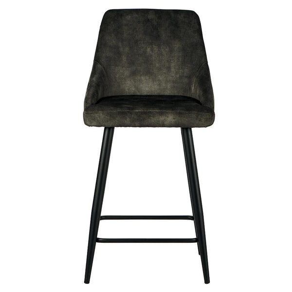 The Home Deco Factory Chaises îlot Kaki CHAILOUKAK-LOT DE 2