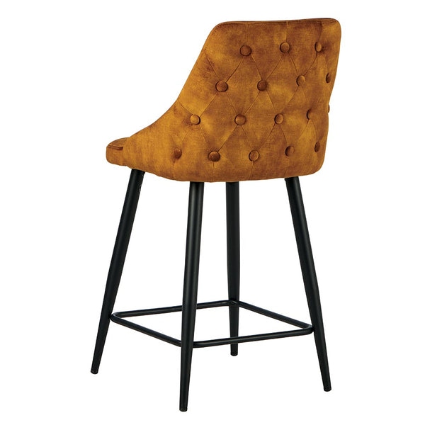 The Home Deco Factory Chaises îlot Ocre CHAILOUOCR-LOT DE 2