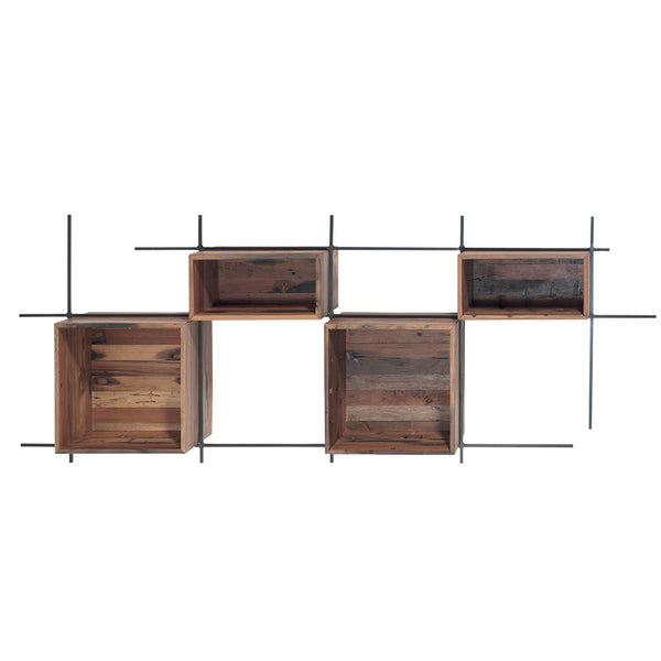 The Home Deco Factory Etagère En Bois Bateau ALMAETAMUR 4