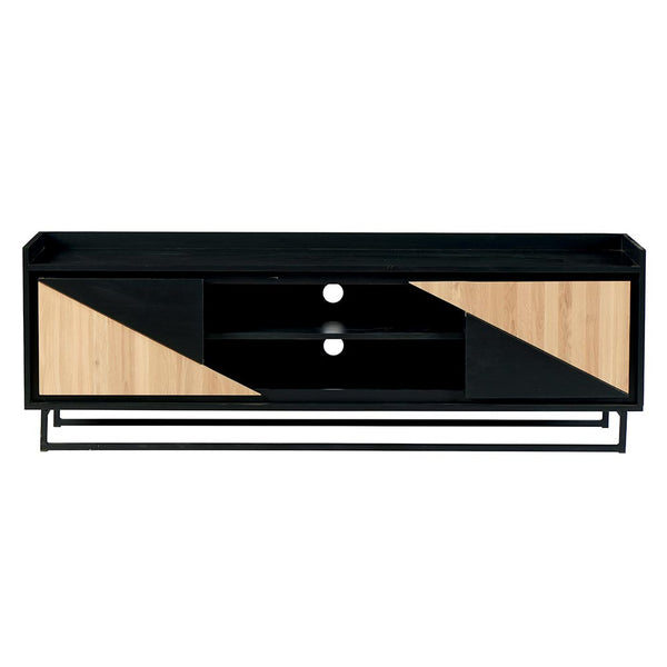 The Home Deco Factory Meuble TV En Chêne Blanchi AMBTV 180