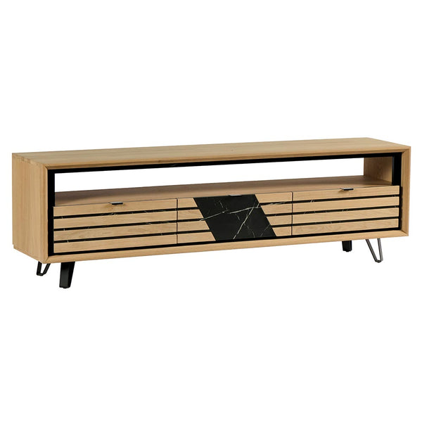 The Home Deco Factory Meuble TV En Chêne Blanchi STOOTV 180