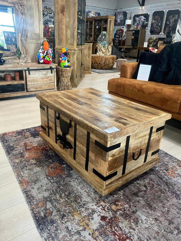 The Home Deco Factory Table Basse En Manguier MBC 90