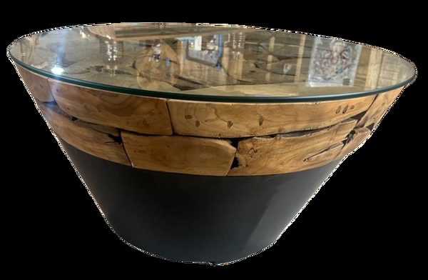 The Home Deco Factory Table Basse En Teck AYOTABARO