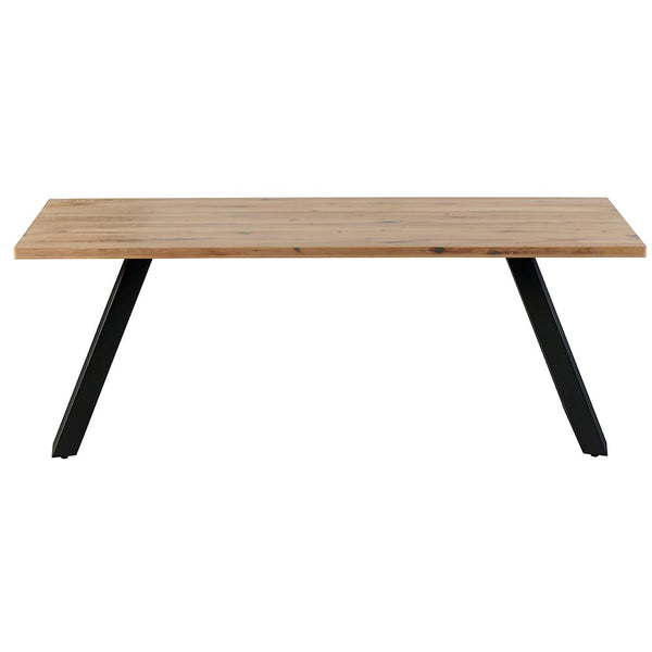 The Home Deco Factory Table En Chêne Blanchi KENTA30