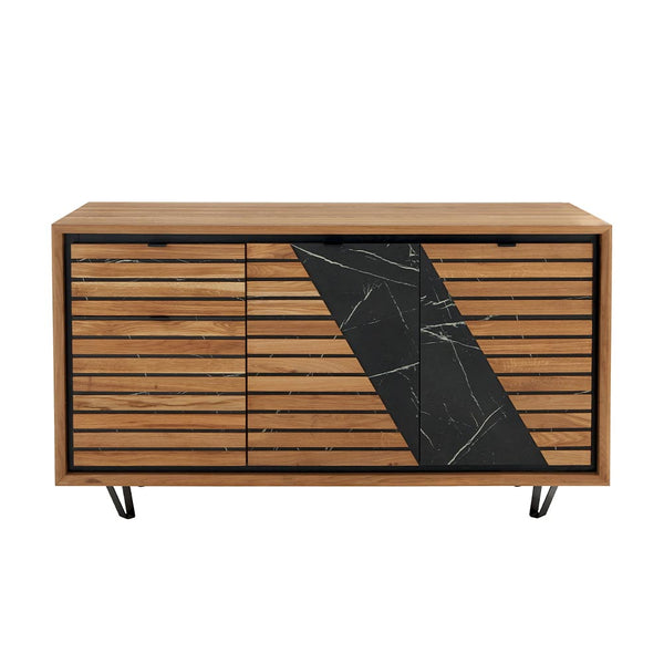 The Home Deco Factory Bahut En Chêne RIVEBAH31