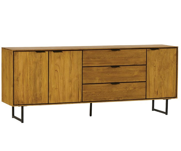 the home deco factory Bahut en Teck BAHBAH 195