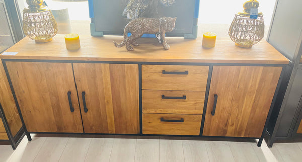 The Home Deco Factory Bahut En Teck NEVBAH