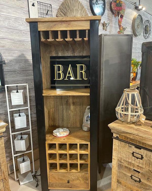 The Home Deco Factory Bar En Manguier IRONBAR