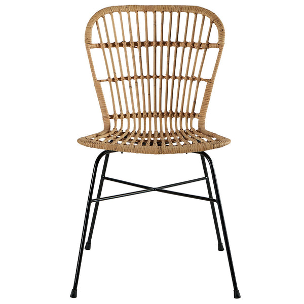 The Home Deco Factory Chaise En Rotin CHAHORN