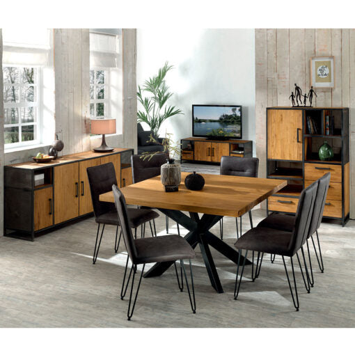 The Home Deco Factory Enfilade En Teck ROMARM