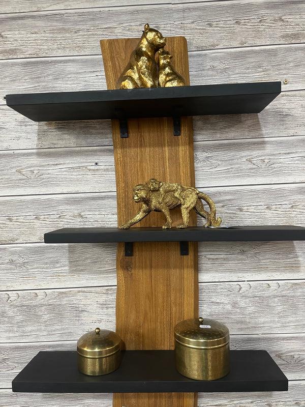 The Home Deco Factory Etagère En Teck SELBETAMUR