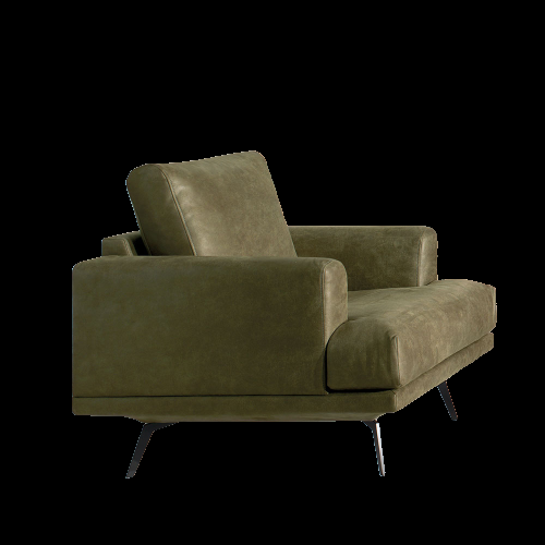 The Home Deco Factory Fauteuil Kaki ATRI
