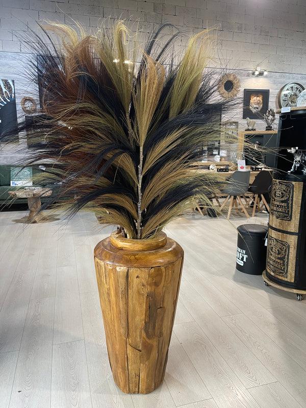 The Home Deco Factory Jarre En Teck