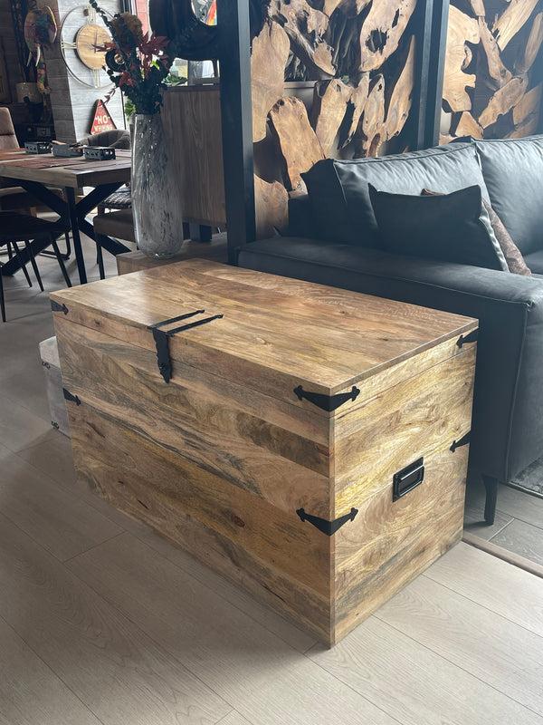 The Home Deco Factory Malles En Manguier L100