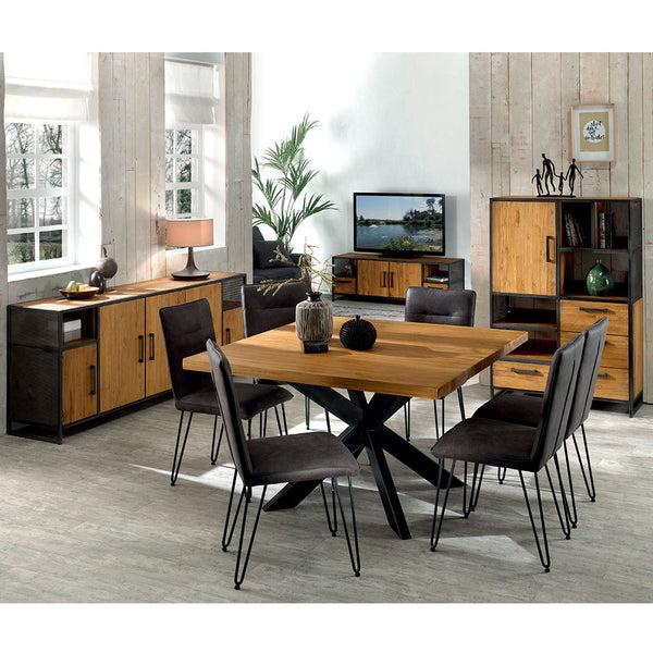 The Home Deco Factory Meuble TV En Teck ROMTV