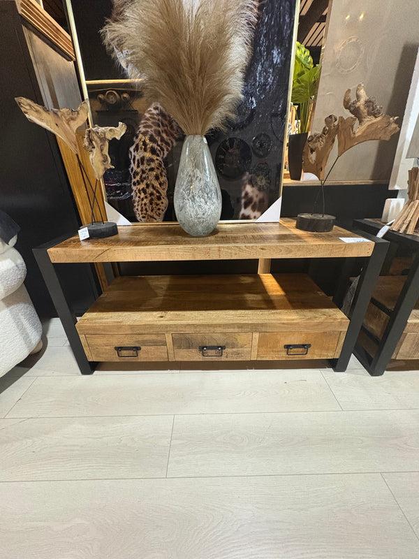 The Home Deco Factory Meuble TV Manguier IRONTV-12