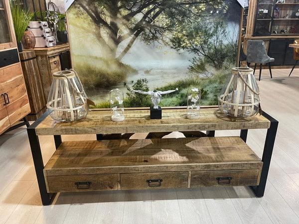 The Home Deco Factory Meuble TV Manguier IRONTV-16