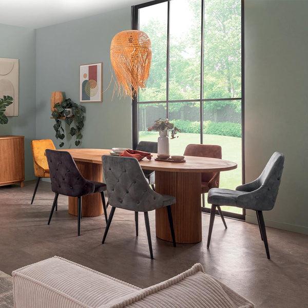 The Home Deco Factory Table En Chêne WOOINTAOV