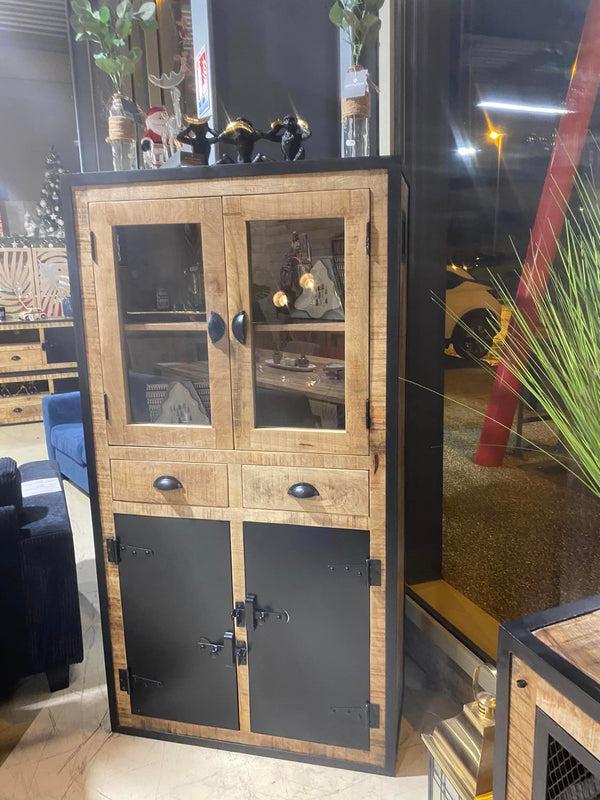 The Home Deco Factory Vitrine En Manguier AGM 7