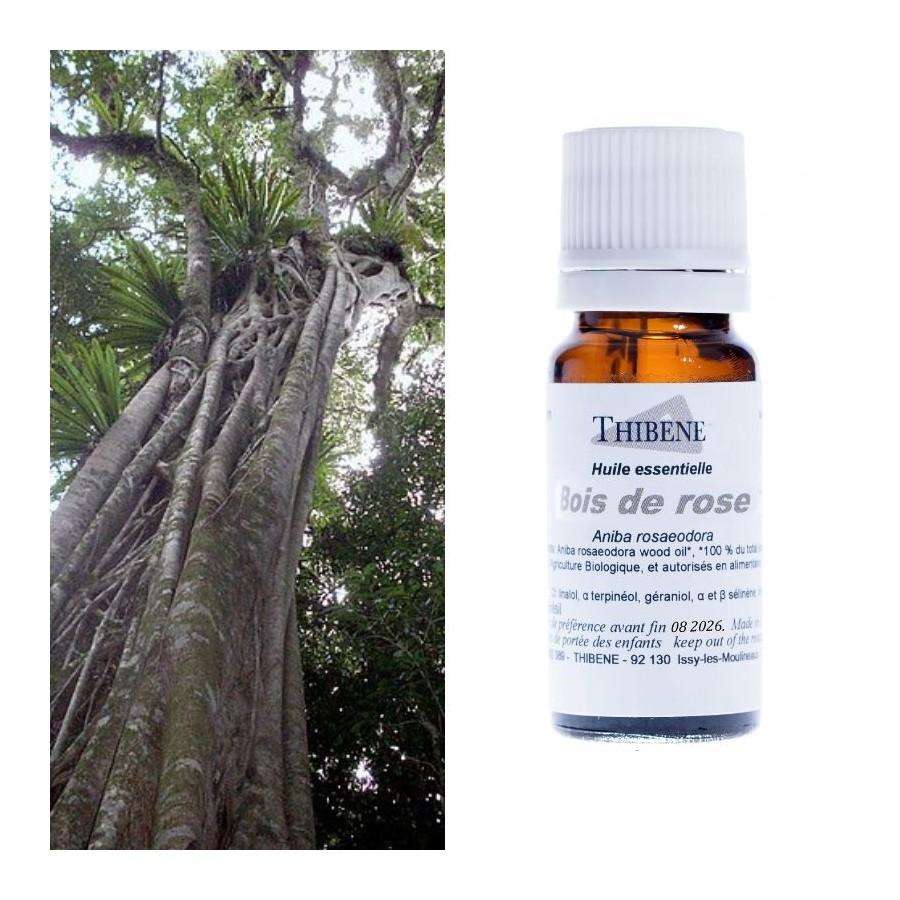 thibêne Huiles essentielles Bois de rose
