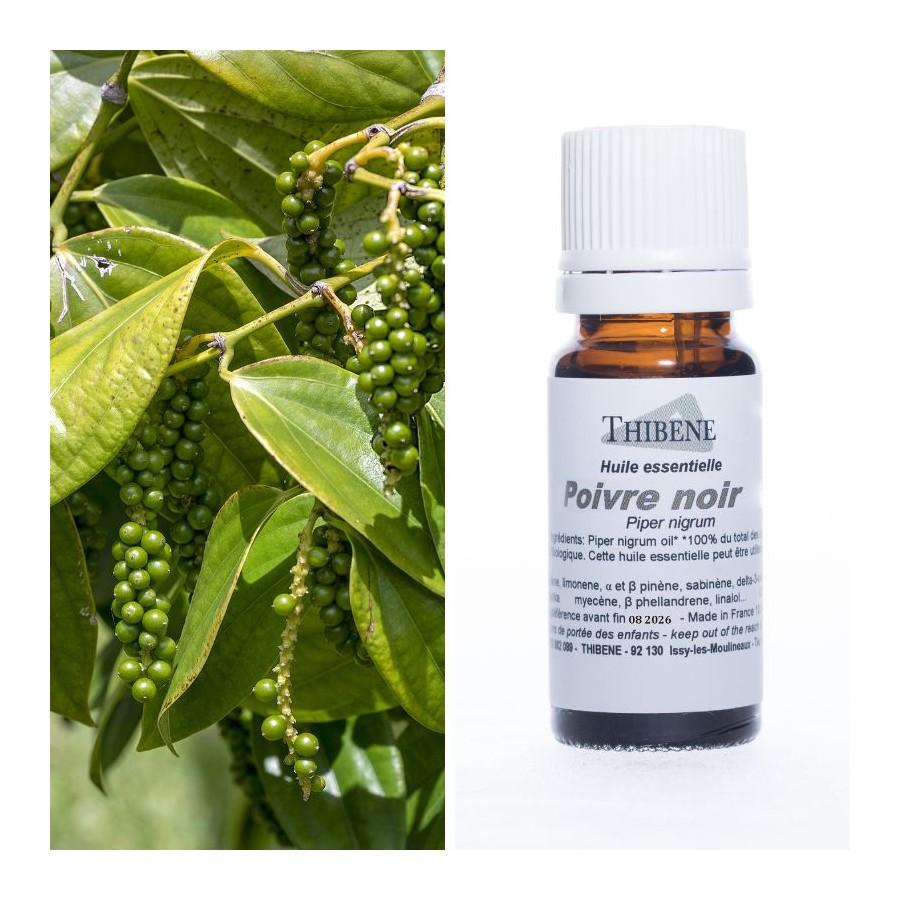 thibêne Huiles essentielles Poivre noir