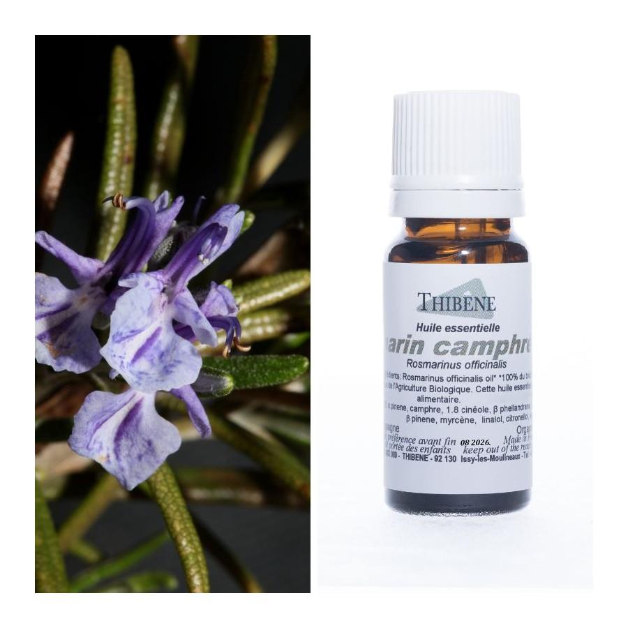 thibêne Huiles essentielles Romarin camphré