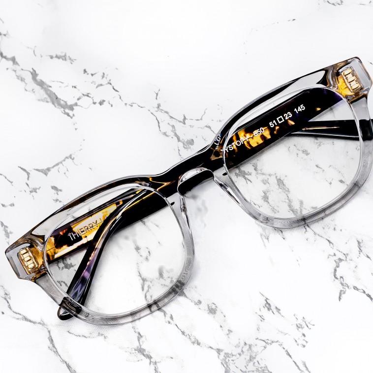 Thierry Lasry DYSTOPY Beige & Turquoise