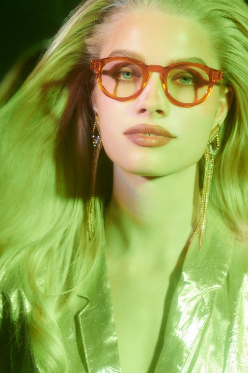 Thierry Lasry MENTALY Translucent Mustard Yellow