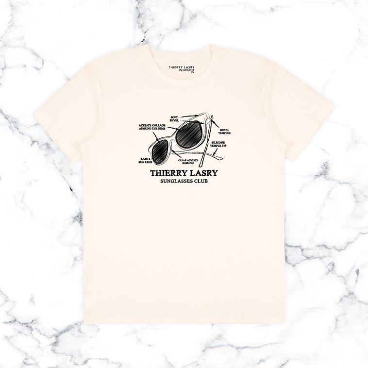 thierry lasry THIERRY LASRY "MERCY" SUNGLASSES CLUB T-SHIRT Small