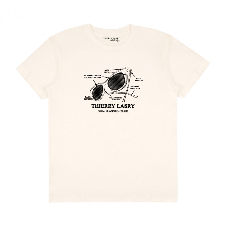 thierry lasry THIERRY LASRY "MERCY" SUNGLASSES CLUB T-SHIRT-X-LARGE