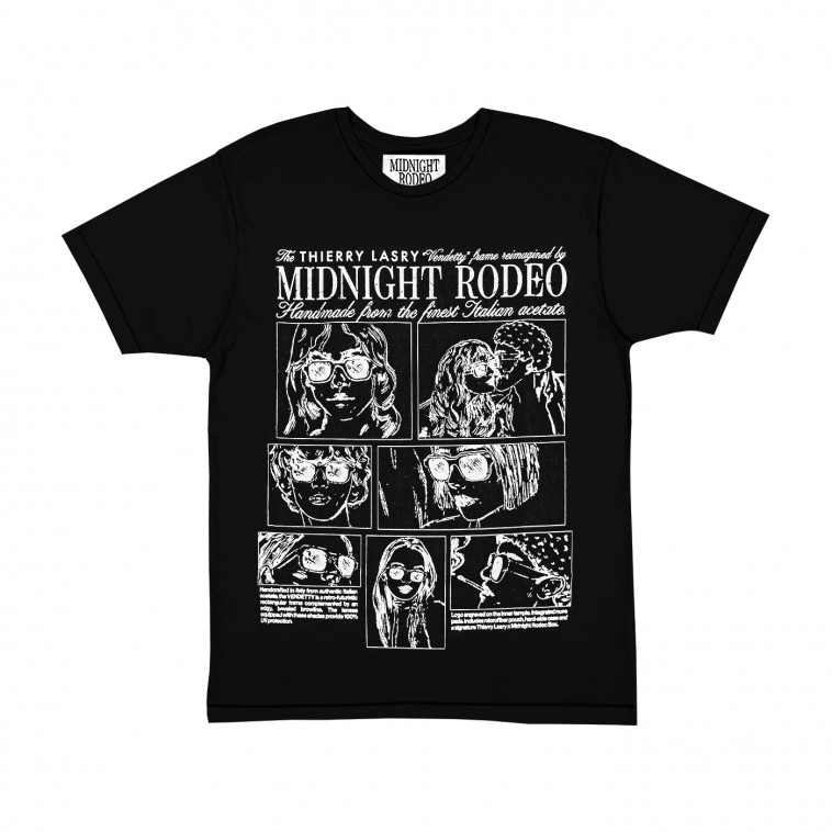 Thierry Lasry THIERRY LASRY X MIDNIGHT RODEO T-SHIRT - BLACK Small
