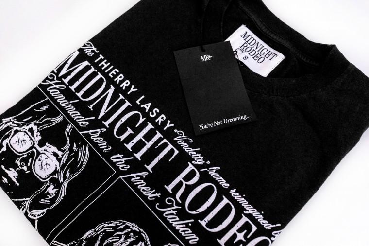 thierry lasry THIERRY LASRY X MIDNIGHT RODEO T-SHIRT - BLACK Small