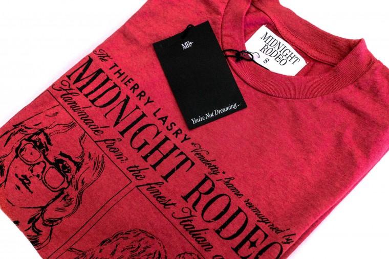 Thierry Lasry THIERRY LASRY X MIDNIGHT RODEO T-SHIRT - RED Small