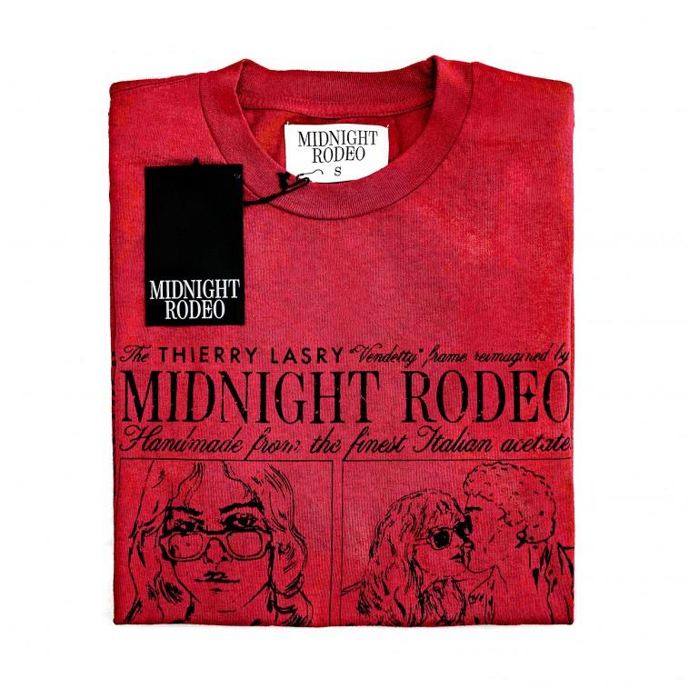 Thierry Lasry THIERRY LASRY X MIDNIGHT RODEO T-SHIRT - RED Small