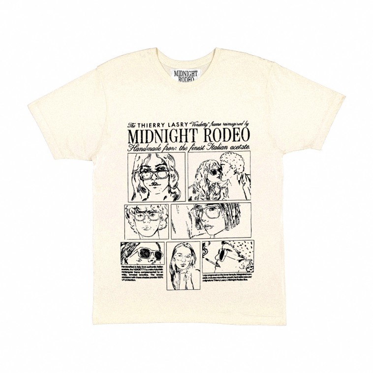 Thierry Lasry THIERRY LASRY X MIDNIGHT RODEO T-SHIRT - WHITE Small