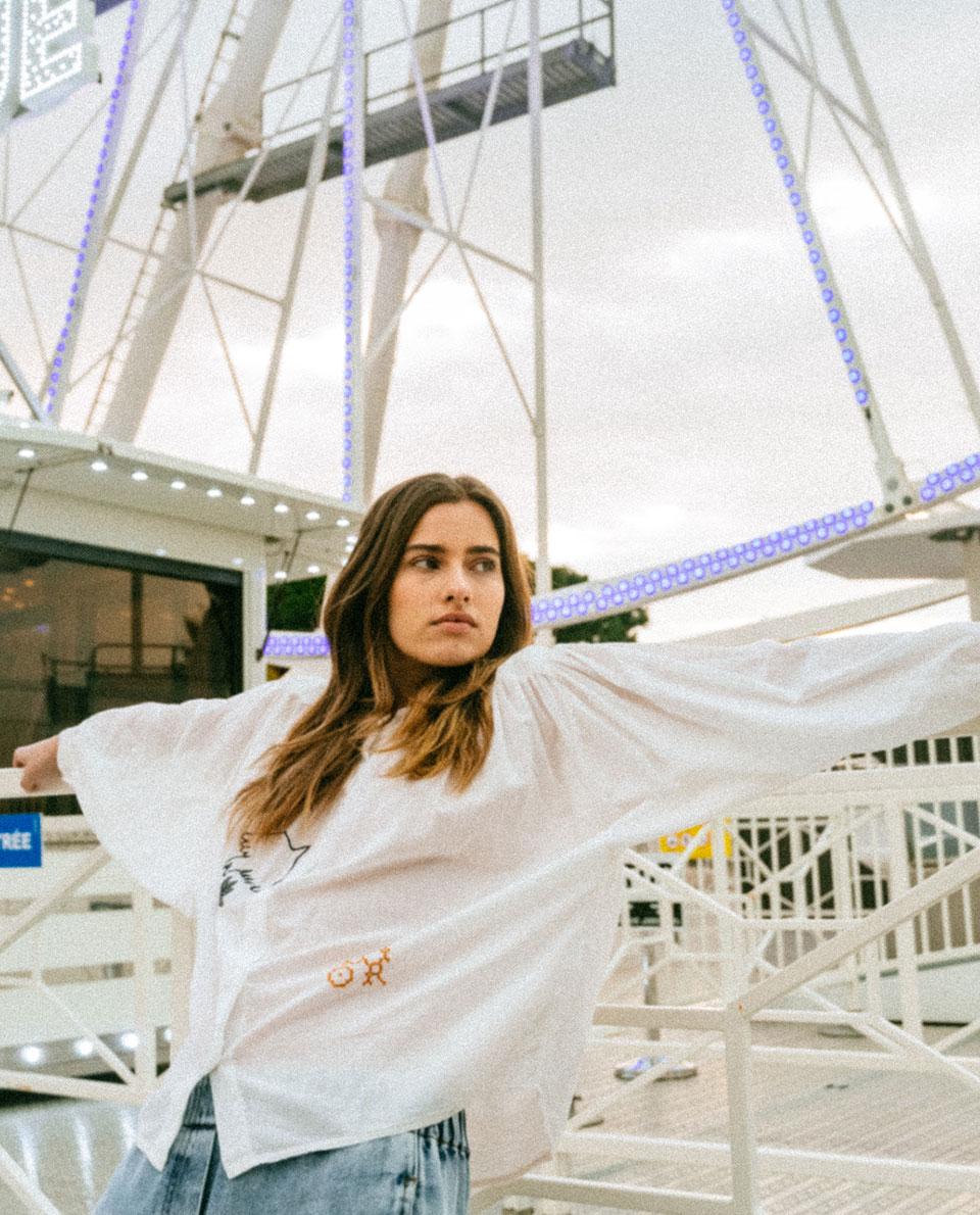 tinsels Blouse CANDIDE – AMOR Buro